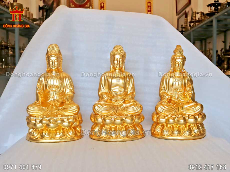 Mỗi pho tượng Phật bằng đồng tại Hoàng Gia đề đảm bảo những nguyên tắc chuẩn
